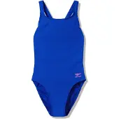 Speedo - Women's Female Solid Leaderback - Badpak 36, blauw