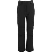 Regatta - Kids Unisex Softshell Trousers - Trekkingbroek 15-16 Years, zwart