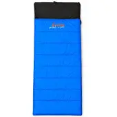 Alvivo - Ibex Camp - Synthetische slaapzak 215 cm, blauw/zwart