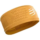 Compressport On/Off hoofdband Oranje Wit