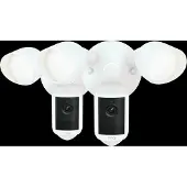 Ring Floodlight Camera 2e Generatie Wit Duo Pack