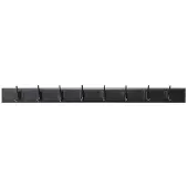 Nordal Edgy kapstok met 8 haken zwart