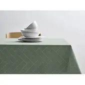 Södahl Tafelkleed Tiles Hedge Green-100 x 140 cm
