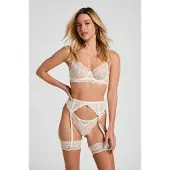 Hunkemoller Jarretel Suki Wit Dames | Maat: S