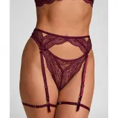 Hunkemoller Jarretel Isabelle Rood Dames | Maat: L