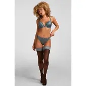 Hunkemoller Stay Up Viktoria Blauw Dames | Maat: S/M