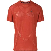 Asics Functioneel shirt 'METARUN' kreeft / zwart