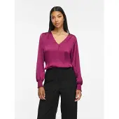 Vila Blouse 'VISOFIE' roodviolet