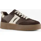 Blue Box dames sneakers donkerbruin maat 39