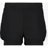 Osaga Dry meisjes hardloopshort zwart maat 158/164