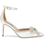 Steve madden Slingpumps 'Lumiere' zilver / wit