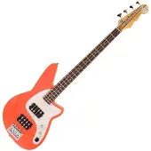 Reverend Guitars Mercalli Bass Feisty Red