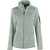 CMP - Women's Jacket Jacquard Knitted - Fleecevest 44, olijfgroen