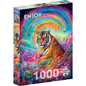 Enjoy Puzzle ENJOY Puzzel: Waar de tijgers heersen. 1000 stukjes