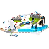 BRIO World Space Deluxe set - houten treinbaan met spaceshuttle en astronauten - 56-delig