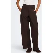 ONLY Broek 'ONLClair' donkerbruin