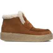Shabbies Dames Sneakers Senna Anna - Camel - Maat 39