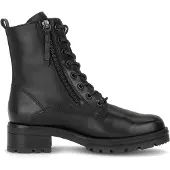 Gabor Rollingsoft Veterboots zwart Leer Maat 4