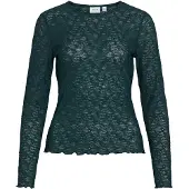 Vila Shirt 'VIFay' donkergroen