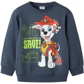 TWO SOON Sweatshirt 'Paw Patrol' donkerblauw / appel / rood / wit