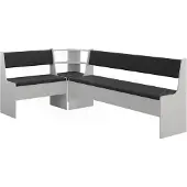 Vicco Hoekbankgroep Roman Wit 120.1 x 210.1 cm, Model 63033