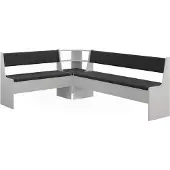 Vicco Hoekbankgroep Roman Wit 150.1 x 210.1 cm, Model 63029