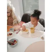 Mushie - Kinderservies Kom Rond (Set van 2) - Mosterd