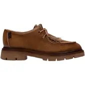 Hispanitas Dames Bruine Newyork leren schoenen (40), Leer, 1 tot 3 cm, Geen, Casual HI265157