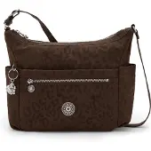 Kipling Schoudertas 'Gabb S' bruin / donkerbruin