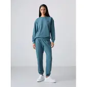 Tommy Life Oversized Sweatshirt en Elastische Taillebroek Set