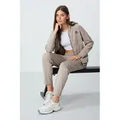 Tommy Life Dames Hoodie Met Rits En Broek Set