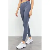 Tommy Life Hoge Taille Katoenen Elastaan Leggings