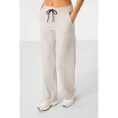 Tommy Life Dames Katoenmix Sweatshirt en Brede Pantalon Set