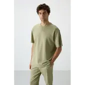 Tommy Life Heren Oversized T-shirt en Broeken Set