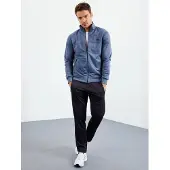 Tommy Life Heren Scuba Knit Actief Set Met Ritskraag