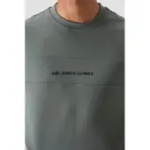 Tommy Life Bedrukt Fleece Sweatshirt en Broek Set