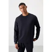 Tommy Life Geprinte Fleece Sweatshirt en Broek Set