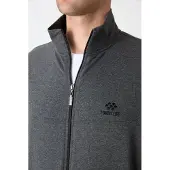 Tommy Life Heren Relaxed Fit Ritskraag Sweatshirt en Broek Set