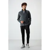 Tommy Life Heren Polyester Scuba Active Set Met Ritskraag