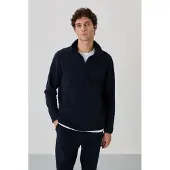 Tommy Life Heren Polyester Fleece Sweatshirt En Broek Set
