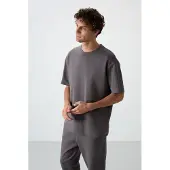 Tommy Life Heren Oversized T-shirt en Broek Set