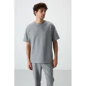 Tommy Life Heren Oversized T-shirt en Broek Set