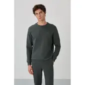 Tommy Life Heren Katoen-Polyester Fleece Sweatshirt en Broek Set
