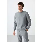 Tommy Life Heren Katoen-Polyester Fleece Sweatshirt en Broek Set