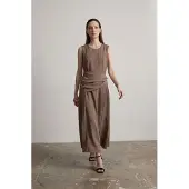 MyFashion Mouwloze A-Lijn Midi Jurk