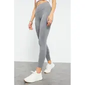 Tommy Life Hoge Taille Katoenen Elastaan Leggings