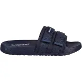 SKECHERS Heren Sidelines 2 Slippers (Marineblauw)