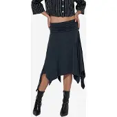 Busem Hoge Taille A-Lijn Midi Rok