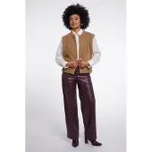 Rino & Pelle short waistcoat elona.5002611 11101 sahara desert