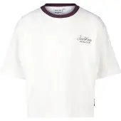 America Today T-shirt met backprint - wit Meisjes Katoen Ronde hals Backprint - maat 170/176